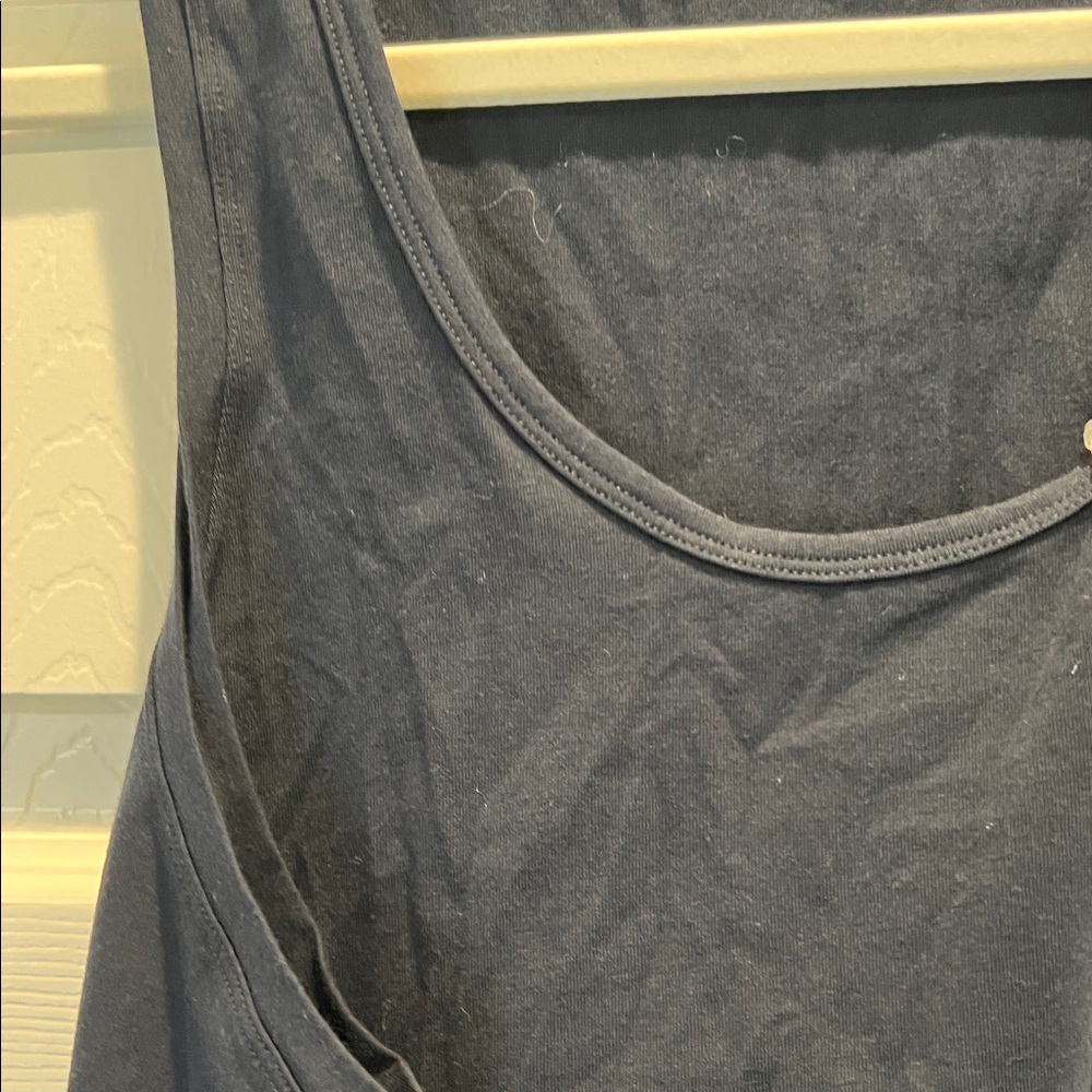 CRZ YOGA Women's Navy Blue Tank Top - Picture 8 of 8